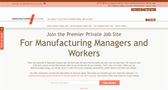 Desktop Screenshot of manufacturingcrossing.com